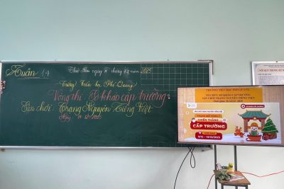 TRƯỜNG TIỂU HỌC PHỔ QUANG TỔ CHỨC CUỘC THI “TRẠNG NGUYÊN TIẾNG VIỆT”  CẤP TRƯỜNG NĂM HỌC 2025-2026