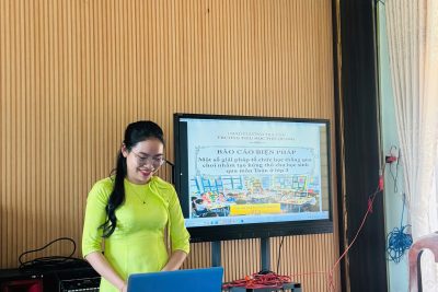 TRƯỜNG TIỂU HỌC PHỔ QUANG TỔ CHỨC HỘI THI GIÁO VIÊN DẠY GIỎI CẤP TRƯỜNG NĂM HỌC 2025 – 2026